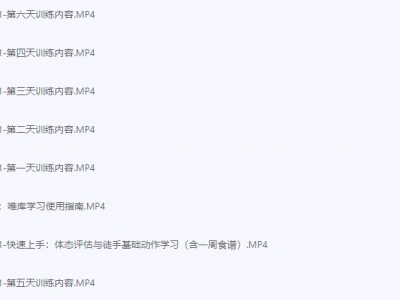 《实用健康养生教程》[私人珍藏][MP4视频教程+PDF]